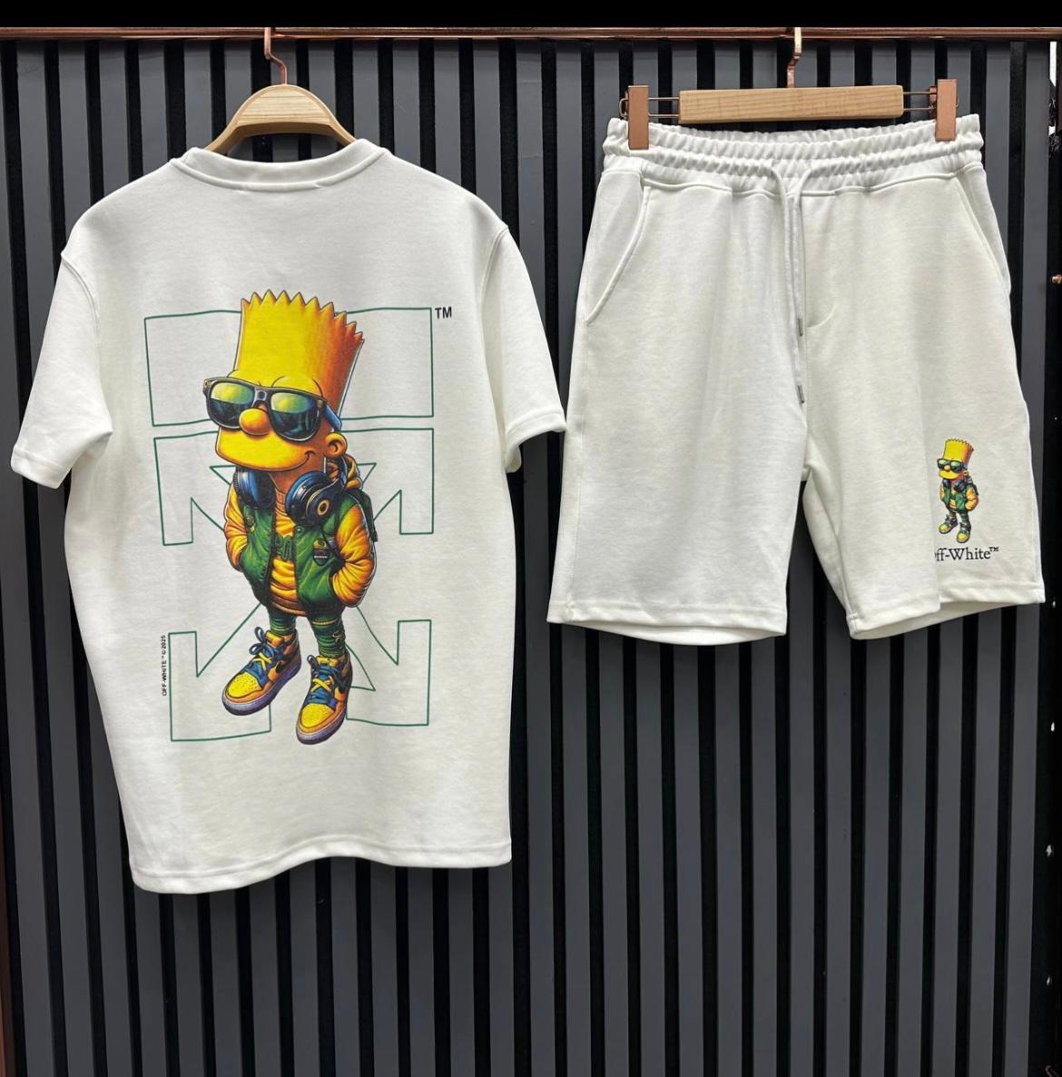 Short T-shirt Off White 001